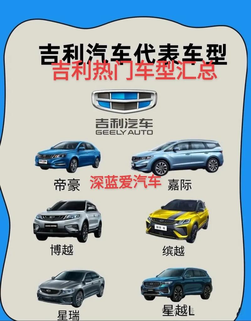 吉利新能源汽车品牌,吉利新能源汽车品牌有几种