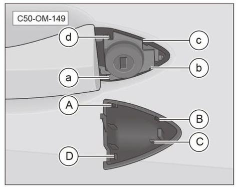 北汽eu5机械钥匙启动/北汽eu5钥匙怎么拆开